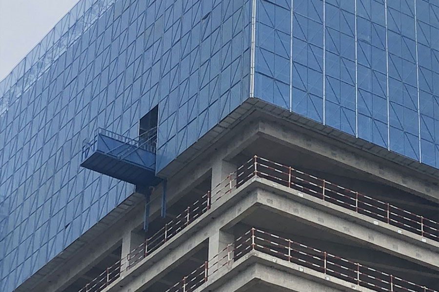 Integrated Attached Lifting Scaffold Case